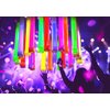 PartySticks Glow Sticks Party Supplies for Kids and Adults (25pk Assorted) - 6 Inch Bulk Glow Light Up Sticks Party Favors, Glow in the Dark Party Decorations, Waterproof Nontoxic Glow Necklaces