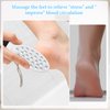 2 Pcs Stainless Steel Foot Scraper Metal Foot File Double Sided Foot File Callus Remover Professional Foot Rasp Scrubber for Wet or Dry Skin Easy to Clean Pedicure Tool Heel (Black)