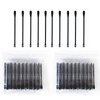 300Packs Disposable Double-Headed Comedones Extractor Plastic Blackhead Remover Black Pimple Popper Tool Acne Removal Stick Cotton Swab Beauty Tool
