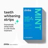 Zimba Teeth Whitening Strips Vegan Whitening Strip Enamel Safe Teeth Whitening Hydrogen Peroxide Teeth Whitener for Coffee, Wine, Tobacco, and Other Stains, 28 Strips (14 Day Treatment), Mint