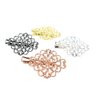 Antique style gold, silver or rose gold filigree alligator hair clip (Primary color: Silver)