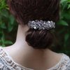 4 PCS Hair Barrettes for Women Ladies, Flower Crystal Rhinestones Barrettes Pearl Spring Hair Clip Accessories Women Fashion Ponytail Holders Barrettes for Daily Wear Mothers Day Gifts
