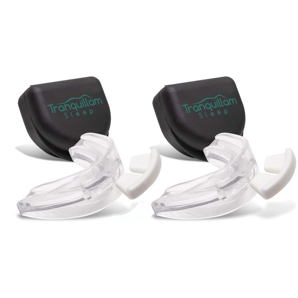 Tranquillam Sleep Custom Molded Night Mouth Guard - Designed by Tranquillam Sleep (2 Pack)