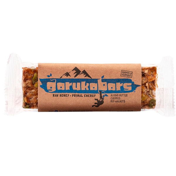 Garuka Bars Energy Bar - Handmade with with Raw Honey - 100% Recyclable Packaging (Red Walnut Protein, 20 Bars)