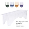 Clipper Comb Holder, Limit Comb Organizer, Limit Comb Storage Case Clipper Organizer Hair Clipper Cutting Guides Combs Accessories for Salon Barber Home(1)