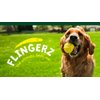 Flingerz Ultimate Fetch Toss & Launch Dog Toy Thrower (Replacement 2 Pack of Balls)