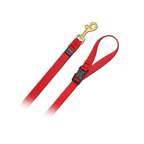 6' Pet Leash - Small w/ Quick Release Handle - Burgandy Dog Leash
