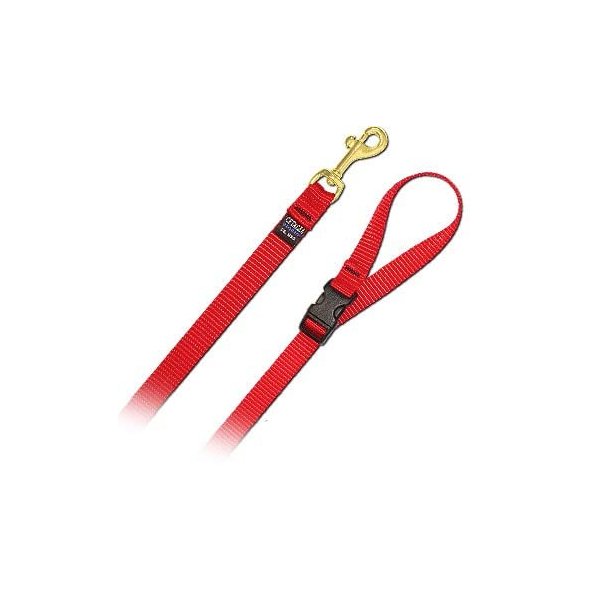 6' Pet Leash - Small w/ Quick Release Handle - Burgandy Dog Leash