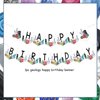Balterever Geology Birthday Party Decorations Rocks Geology Birthday Party Decorations Geology Theme Happy Birthday Banner Crystal Themed Happy Birthday Banner for Boys and Girls