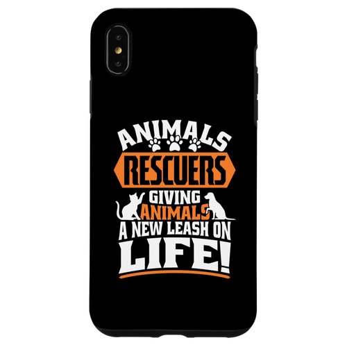 iPhone XS Max Animals Rescuers Cat Dog Animal Rescue Case