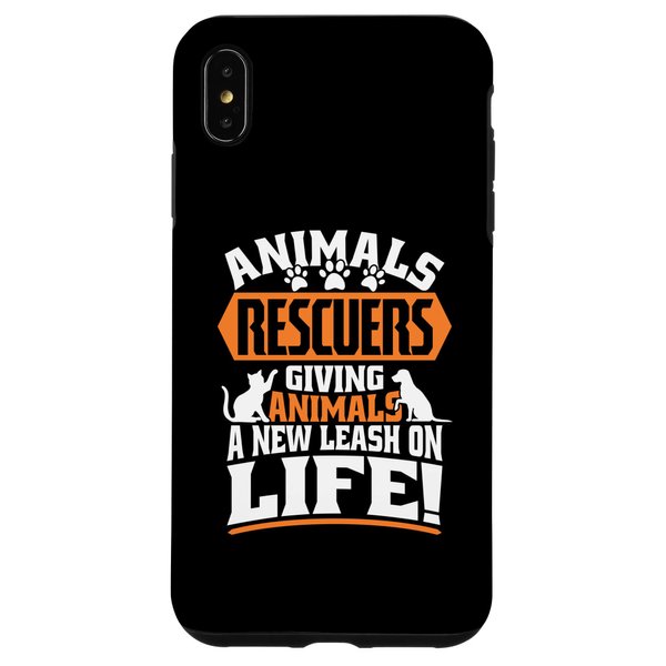iPhone XS Max Animals Rescuers Cat Dog Animal Rescue Case