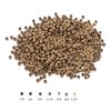 WDLBGWXJ Nano rings Silicone Lined Nano Beads Micro Rings Beads Copper Nano Ring For Nano Tip Hair Extensions 500pcs/lot 3.0mm (500PCS, 8#)