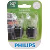 Philips 3057 LongerLife Miniature Bulb, 2 Pack
