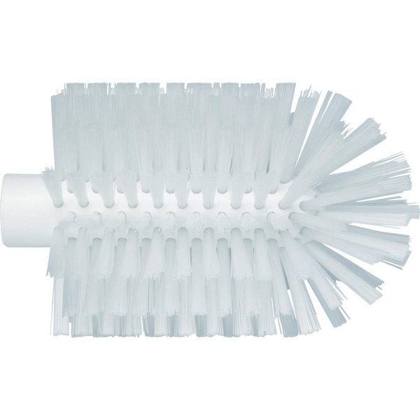 Vikan 5380-103-5 Stiff Tube Brush, Polyester, 3-7/8" x 6-1/2" OAL, White
