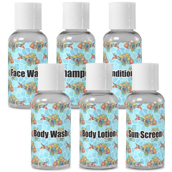 YouCustomizeIt Personalized Mosaic Fish Travel Bottles