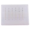 MZCMSL Tapered Diamond Cuticle Nail Bit Set with Case, 6pcs Pro Manicure Drill Bits, 3/32 Shank Electric Nail Tool(Fine+Medium)