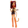 Monster High Skulltimate Secrets Neon Frights Doll & Accessories, Toralei Stripe with Dress-Up Locker & 19+ Surprises