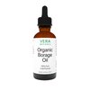 Vera Botanics ORGANIC BORAGE OIL 100% Pure & Natural, Unrefined, Cold-Pressed For Face, Dry Skin, Nails, Lips, Body & Hair - Reduce Hair Breakage