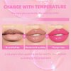 ZEXILILA 2PCS Magic Color Changing Lip Oil V2, Bossup Cosmetics Color Changing Lip Oil, Ddgoods Lip Gloss, Boss up Color Changing Lip Oil, Warm Change Moisturizing
