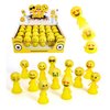 PowerTRC 24 Pcs Jumping Emoticon Popper Toys Spring Launchers Party Favors for Kids Birthday Bulk Goodie Bag Stuffers Fillers School Prize for Kids Classroom Gift Bag Toys