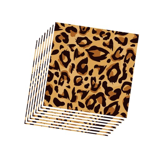 Animal Leopard Party Napkins for Jungle Animal Party Supplies Safari Leopard Print Party Napkins Animal Themed Luncheon Disposable Paper Napkins Safari Leopard Party Themed Birthday Supplies(40 Pcs)