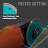 PEAKIT Fast Tile Diamond Blade 4.5 Inch Porcelain Tile Cutter Ceramic Cutting Disc Wheel for Dry Wet Tile Saw or grinder