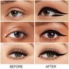 GEUUFEA Waterproof Liquid Eyeliner Pen, Quick Drying Matte Eyeliner Pencil with Ultra Fine Tip, Long-lasting, Smudge Proof & Smooth to Use