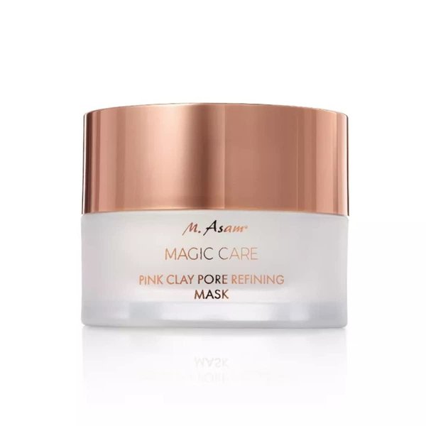 M. Asam MAGIC CARE Pink Clay Pore Refining Mask - Face mask with high concentration of pink clay (15%), refines pores immediately & long term, facial cleansing against impurities, facial care, 1.01 Fl Oz