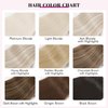 REECHO Hair Extensions, 11PCS Clip in Hair Extensions 24" Long Straight hair extensions HE005 Natural Soft Synthetic Hairpieces for Women – Black