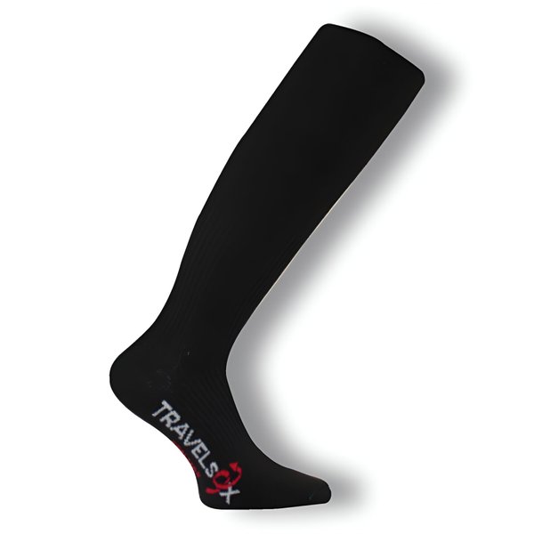 TS1000 Black, Small, Travelsox Graduated Compression Socks
