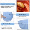 Air Fryer Silicone Liners - Reusable Non-stick Air Fryer Silicone Pot Liner Compatible with COSORI Air Fryer Basket Accessories, Fit 3-6 Qt