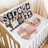 DOOLMIN Black and White High Contrast Baby Cloth Book Toys,Baby Soft Books Age 0-6 Months,Baby Book for Brain Development in Newborns Aged 6-12 Months,Montessori Learning Toys for Infants (Beetle)