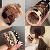 15 pcs Hair Ties Set Cute Ponytail Holders Hair Accessories for Girl Elastic Hair Tie Bracelets for Thick Thin Curly Hair Trendy Hair Bands Strong No Pull Nylon Hair Ponytail Holder for Long Hair
