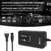 TANKPOW 4-Amp LiFePO4 Battery Charger,14.6 Volt LFP Lithium Battery Charger,4-Stages Lithium Iron Phosphate Battery Charger for Cars,Motorcycles,Lawn Mowers,Toy Cars,Golf Carts,UAV,Fishing Boat