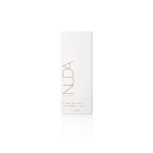 Nuda Self Tanning Lotion | Gradual Tanning Lotion for Light to Medium Skin | Lightweight Self Tanner Lotion Infused with Sodium Hyaluronate & Vitamin C | Vegan & Cruelty-Free, (200 mL)