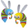 2 Pack Fidget Mosquito Toy, Fidgets Wacky Tracks Snap and Click Fidget Toys, Mosquito Sensory Toy with Wings for Kids Birthday Gifts Goodie Bag Basket Stuffers Classroom Prizes Party Favors