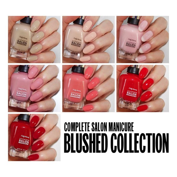 Sally Hansen Complete Salon Manicure - 302 Rose to the Occasion Nail Polish Women 0.5 oz