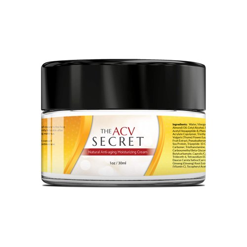 UpWellness: The ACV Secret Moisturizer - Skin Care with Apple Cider Vinegar - 30 ml - 7 Natural Anti-Aging Ingredients - Supports Skin Detoxification and Restoration - Physician Formulated