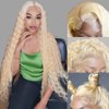 30 Inch 613 Lace Front Wig Human Hair Deep Wave 16A Blonde Wig Human Hair 13x4 HD Blonde 613 Deep Wave Lace Front Wigs Human Hair Blonde Frontal Deep Wave 613 Wig Pre Plucked 180% Density Curly Wig