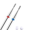 Acycoin2A 2pcs Round Tapered Cuticle Clean Nail Drill Bit (I)