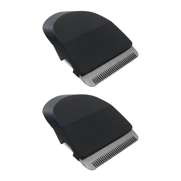 Xspeedonline 2x Black Clippers/Trimmers Snap On Replacement Blades #2068-300 Compatible for Peanut Hair Clipper