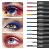 Magik Dual Head 4D Silk Fiber Eyelash Extension Colorful Waterproof Mascara (#11 Dark Red, 1 Pack)