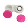 KISEER 12 Pack Colorful Contact Lens Case Box Holder Container Soak Storage Kit