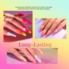 beetles Gel Polish Set 23Pcs Neon Collection with 3Pcs Base Gel Top Coat, Hot Pink Magenta Lemon Green Colors Gel Nail Polish Kit Soak Off UV Manicure Holiday Nail Art