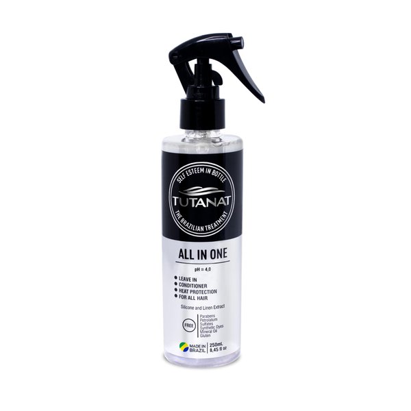 Tutanat All in One 8,45 fl oz - Leave in, Conditioner, Heat Protection, Anti Frizz, For All Hair