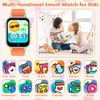 Luyiilo Smart Watch for Kids with 26 Puzzle Games, Touch Screen, HD Camera, Alarm Clock, Kids Toys Suitable for Boys and Girls Ages 4-12 (Orange)