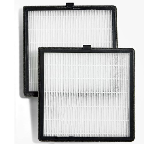L'UGX Nail Dust Collector Filter, 2Pcs Reusable Filter for 70W Rechargeable Nail Dust Vacuum Machine