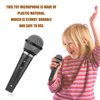2pcs Fake Microphone, Plastic Microphone Kids Microphone Toy Kids Play Microphone Pretend Play Toys Simulate Speech Microphone Microphone Model for Costume Prop Toddlers