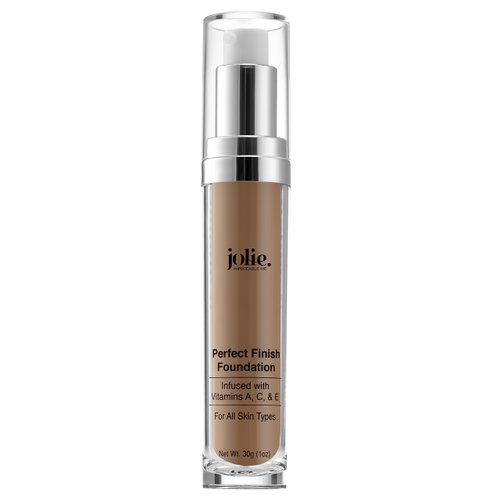 Jolie Perfect Finish Liquid Foundation Makeup SPF 15 Oil Free (MW4)