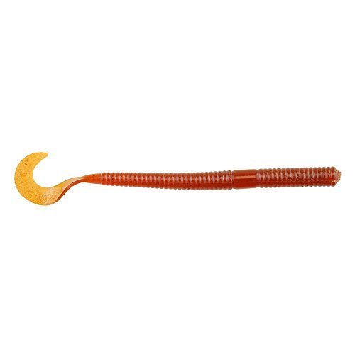 Berkley PowerBait Power Worms Soft Bait - Motor Oil - 4in | 10cm - Bass